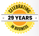 Celebrating 29 Years In Business